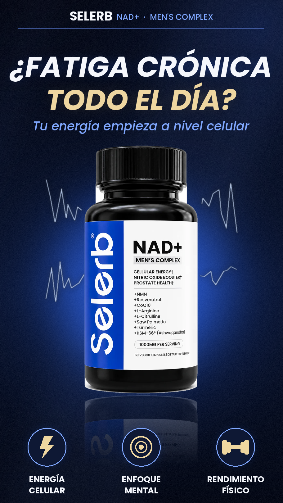 DE CANSADO A IMPARABLE - SELERB NAD MEN´S COMPLEX