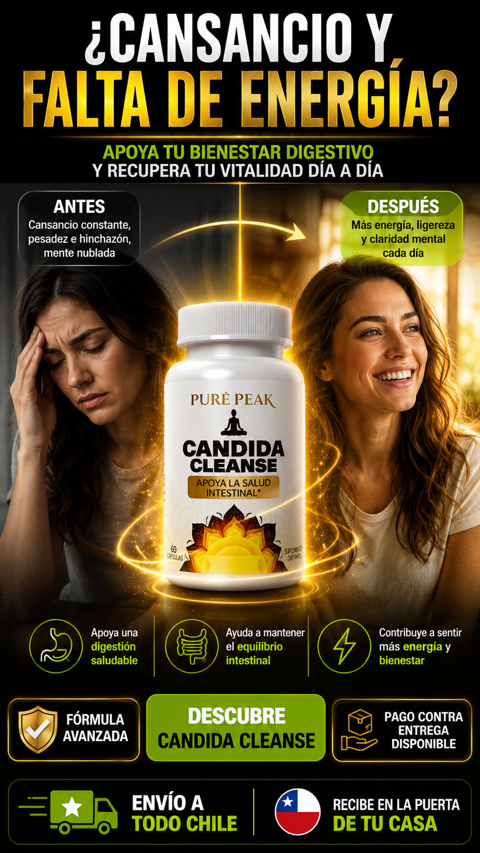 DESTOXICANTE NATURAL - CANDIDA CLEANSE