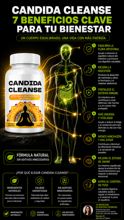 DESTOXICANTE NATURAL - CANDIDA CLEANSE